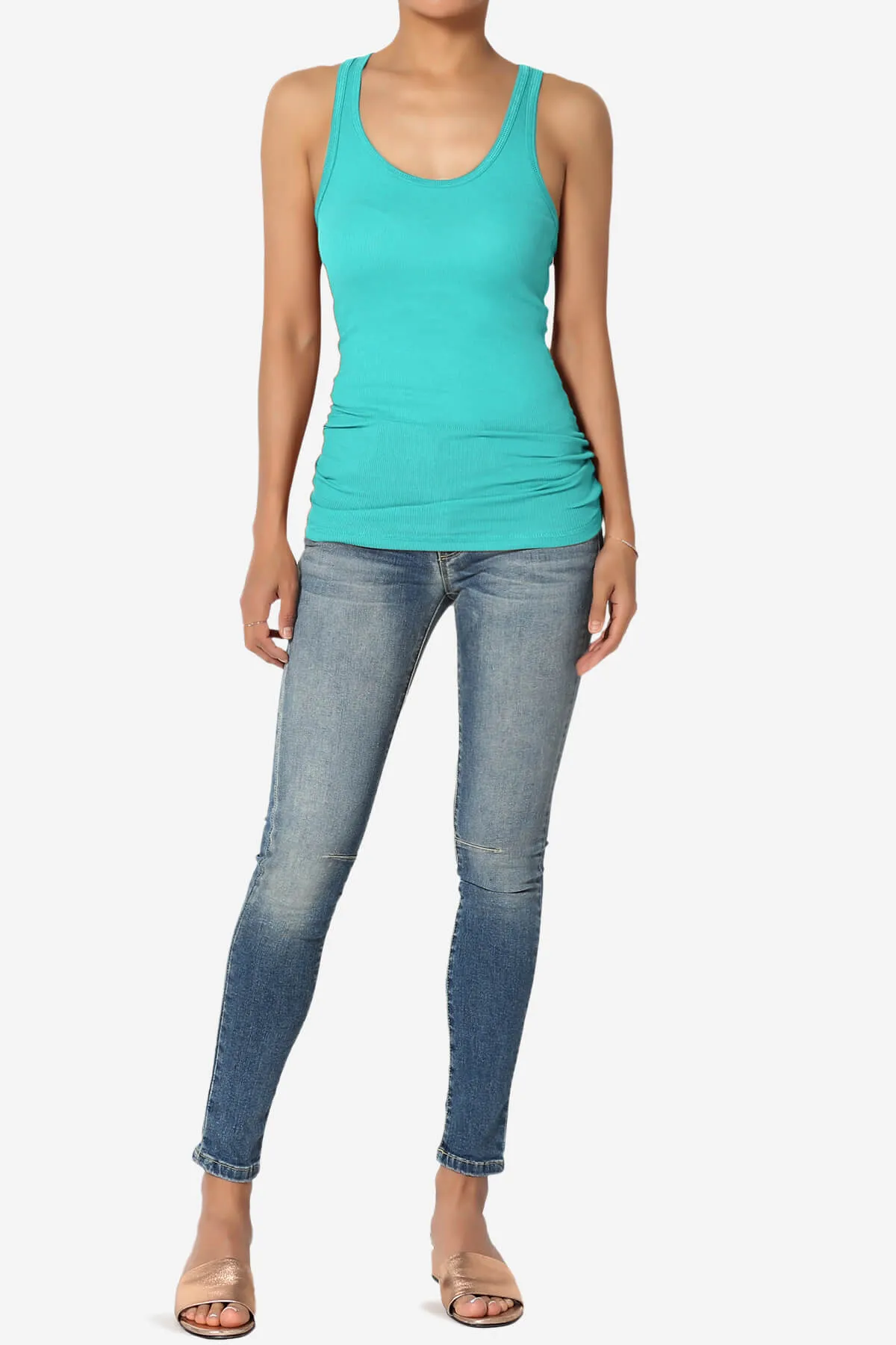 Roxie Racerback Ribbed Tank Top