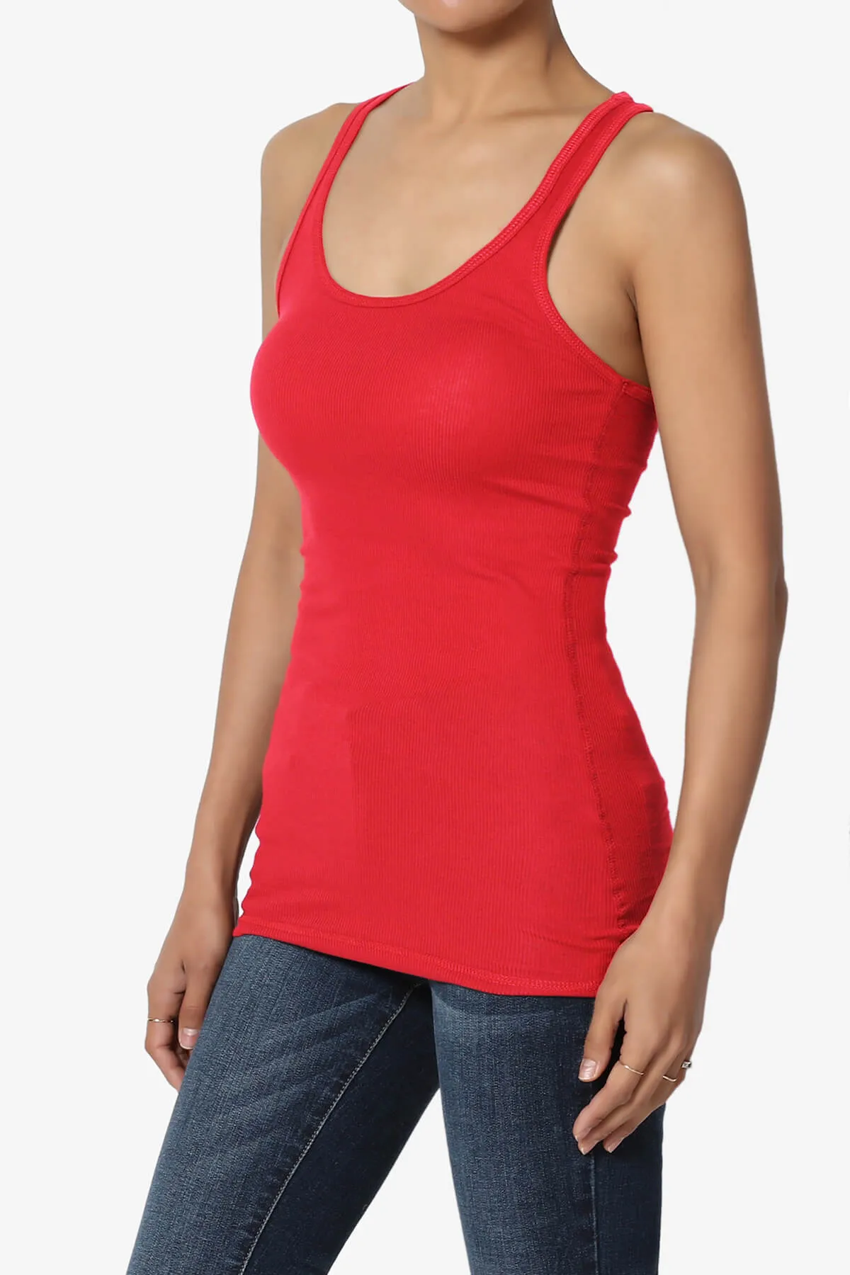 Roxie Racerback Ribbed Tank Top