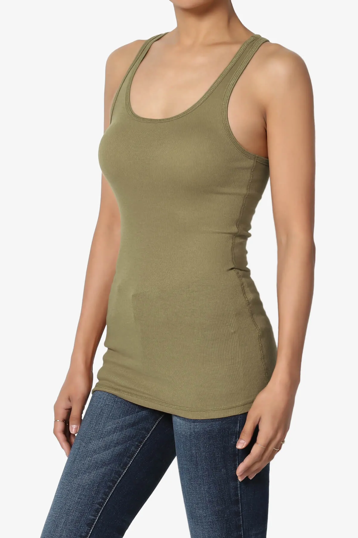 Roxie Racerback Ribbed Tank Top