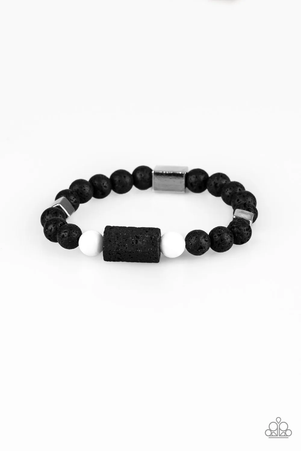 Run Out The BLOCK White Urban Bracelet