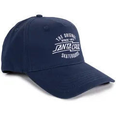 SANTA CRUZ Original cap Stretch Fit Curved Peak cap - Navy