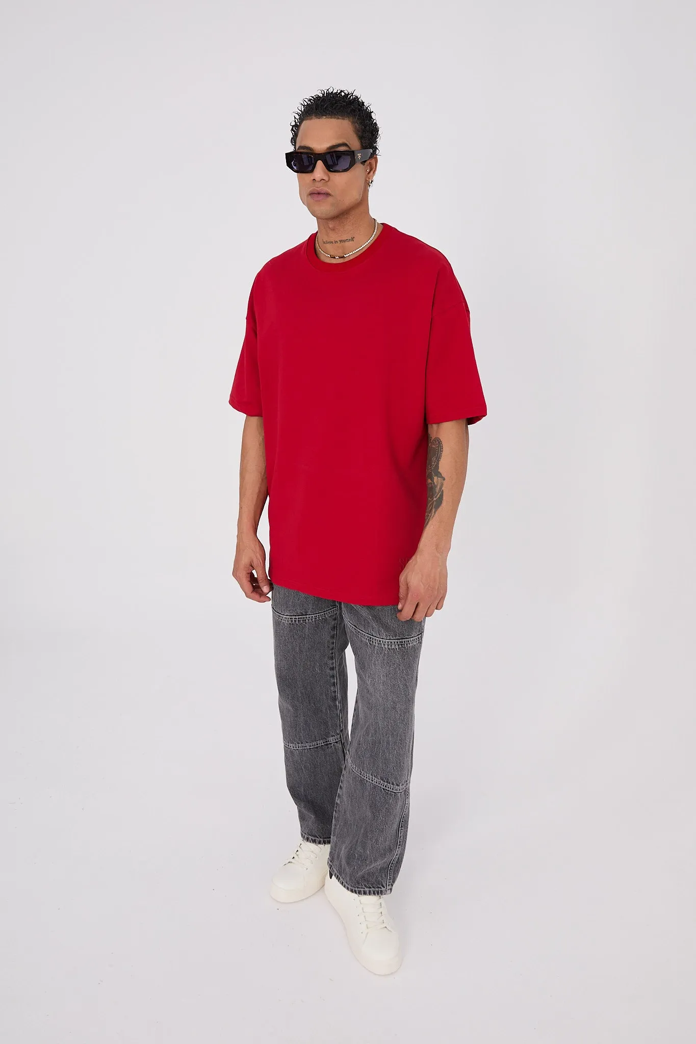 Saw Urbanity Basic Tee - Red