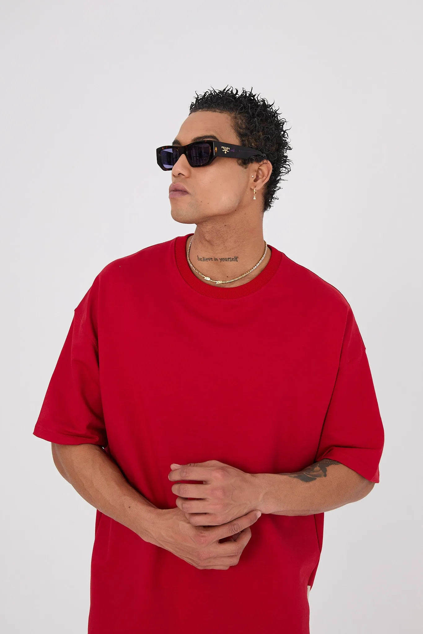 Saw Urbanity Basic Tee - Red