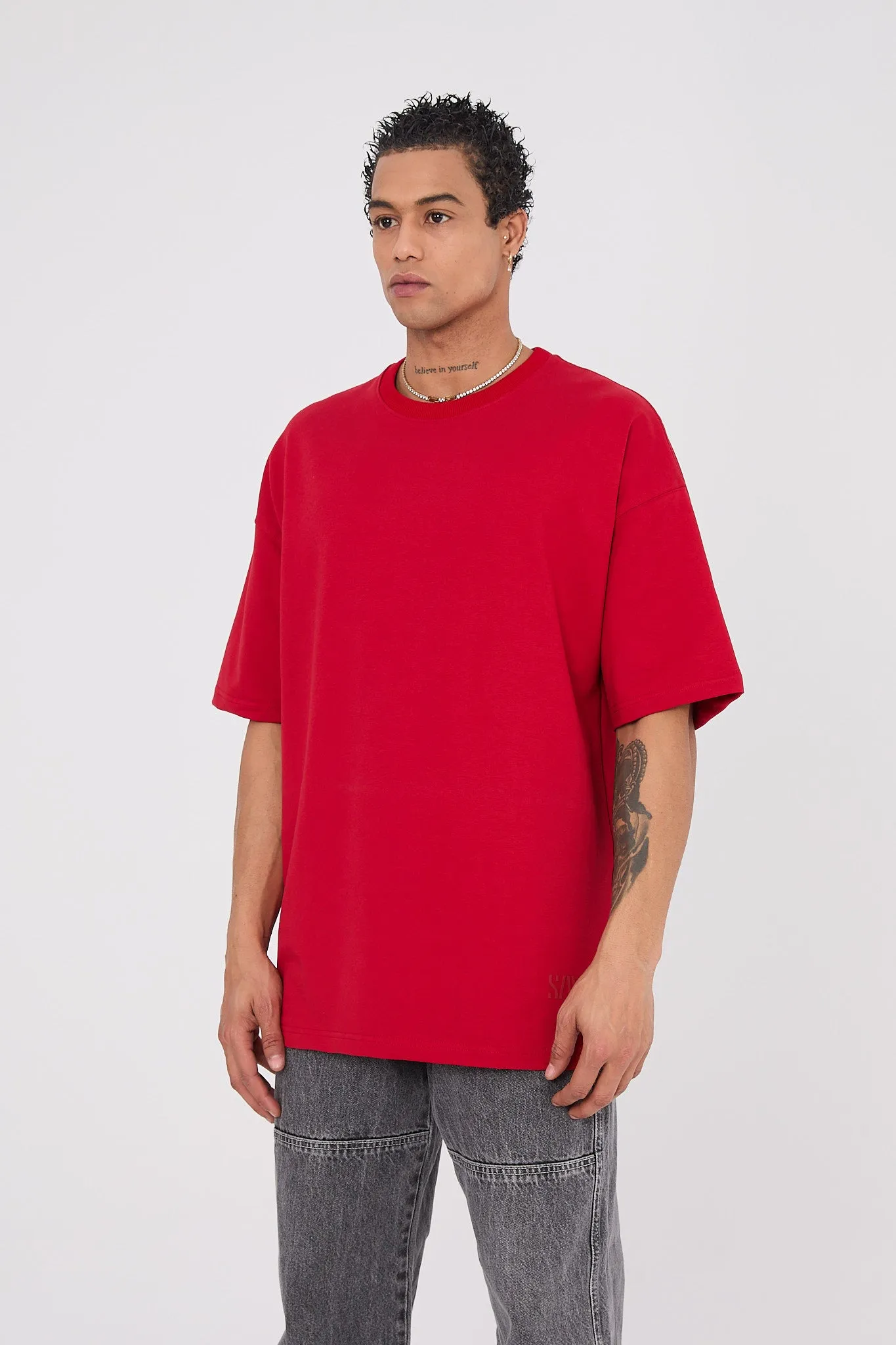 Saw Urbanity Basic Tee - Red