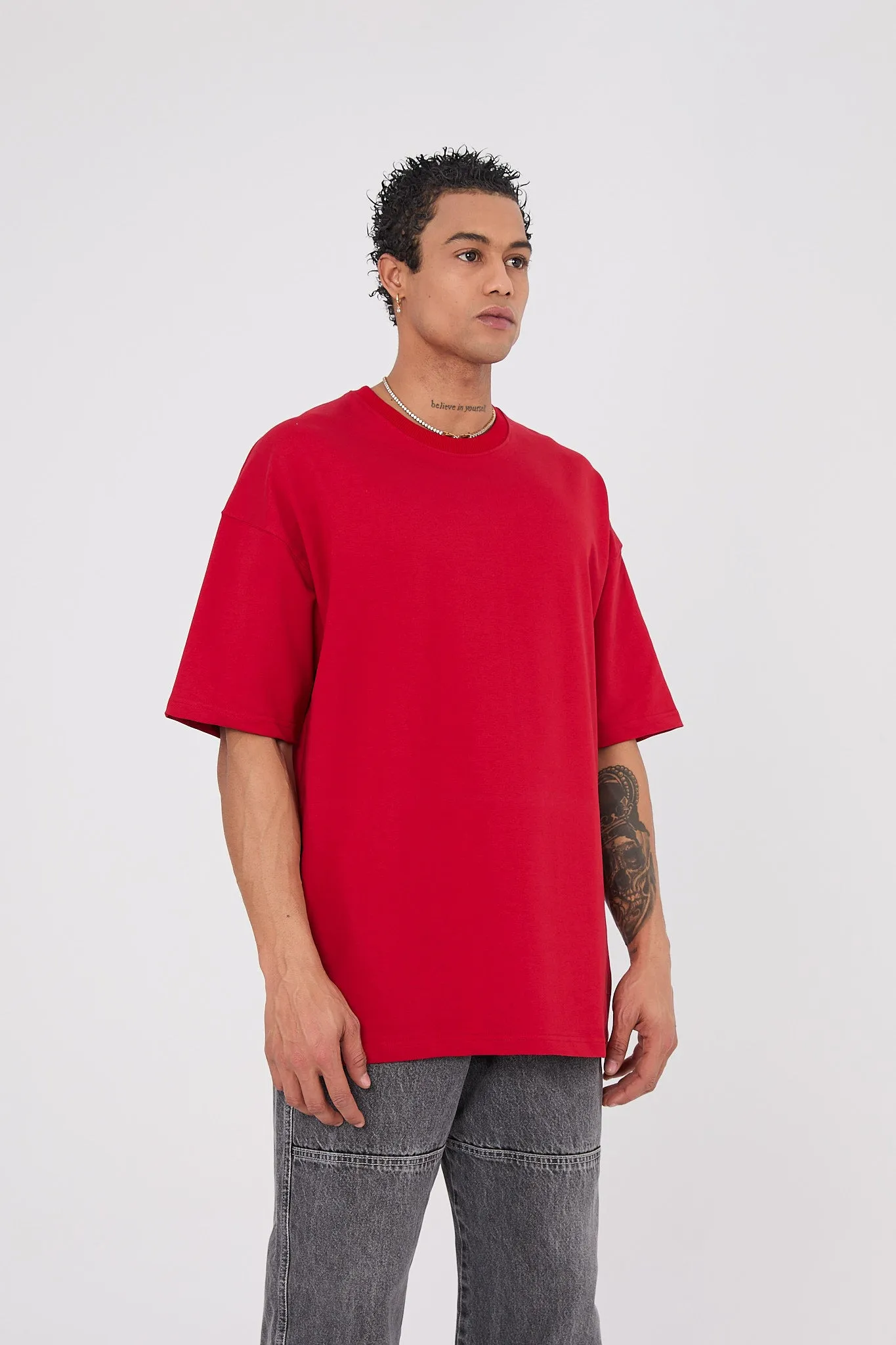 Saw Urbanity Basic Tee - Red