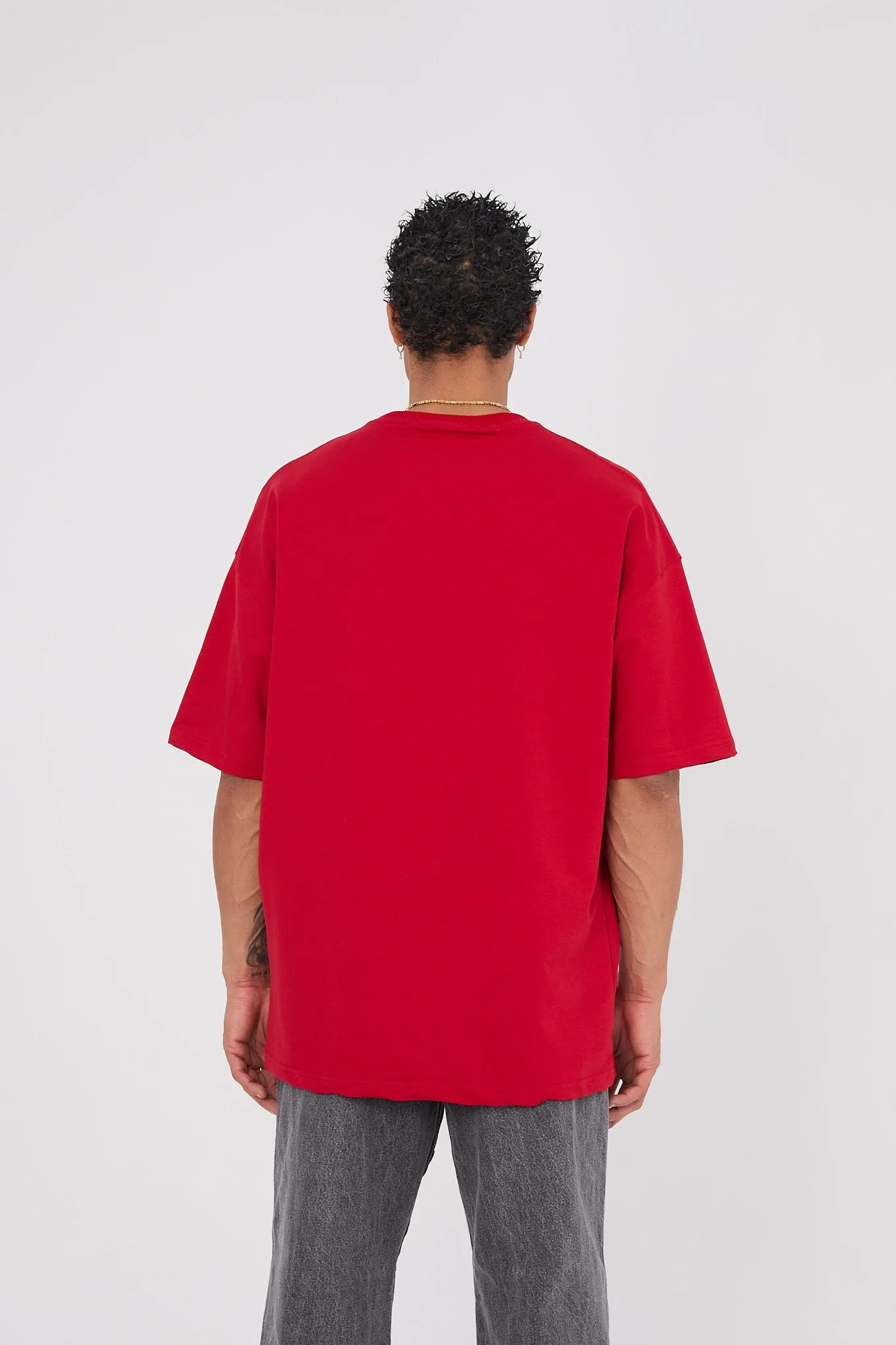 Saw Urbanity Basic Tee - Red