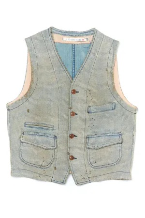 Scarti Lab Dobby Waistcoat 403-SU928 B(N)B Collection