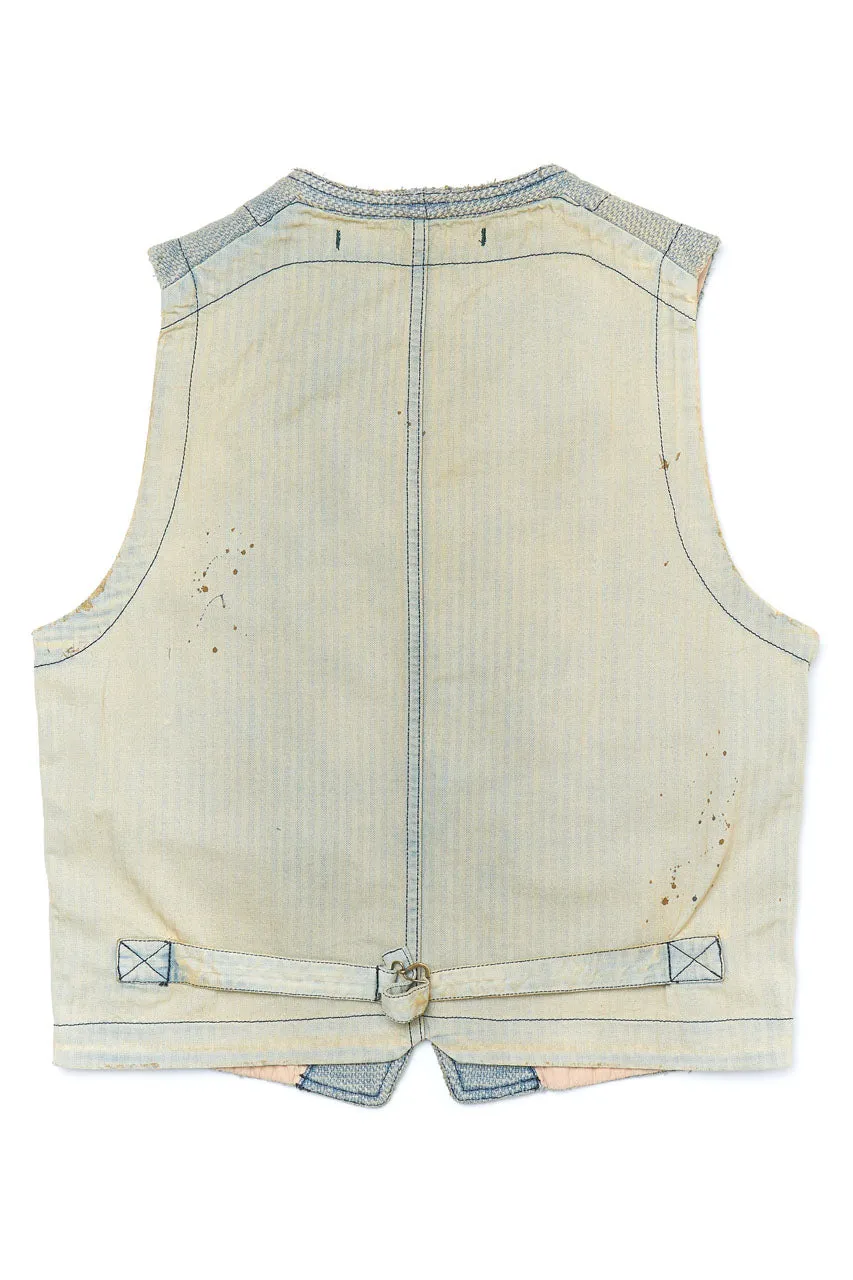 Scarti Lab Dobby Waistcoat 403-SU928 B(N)B Collection