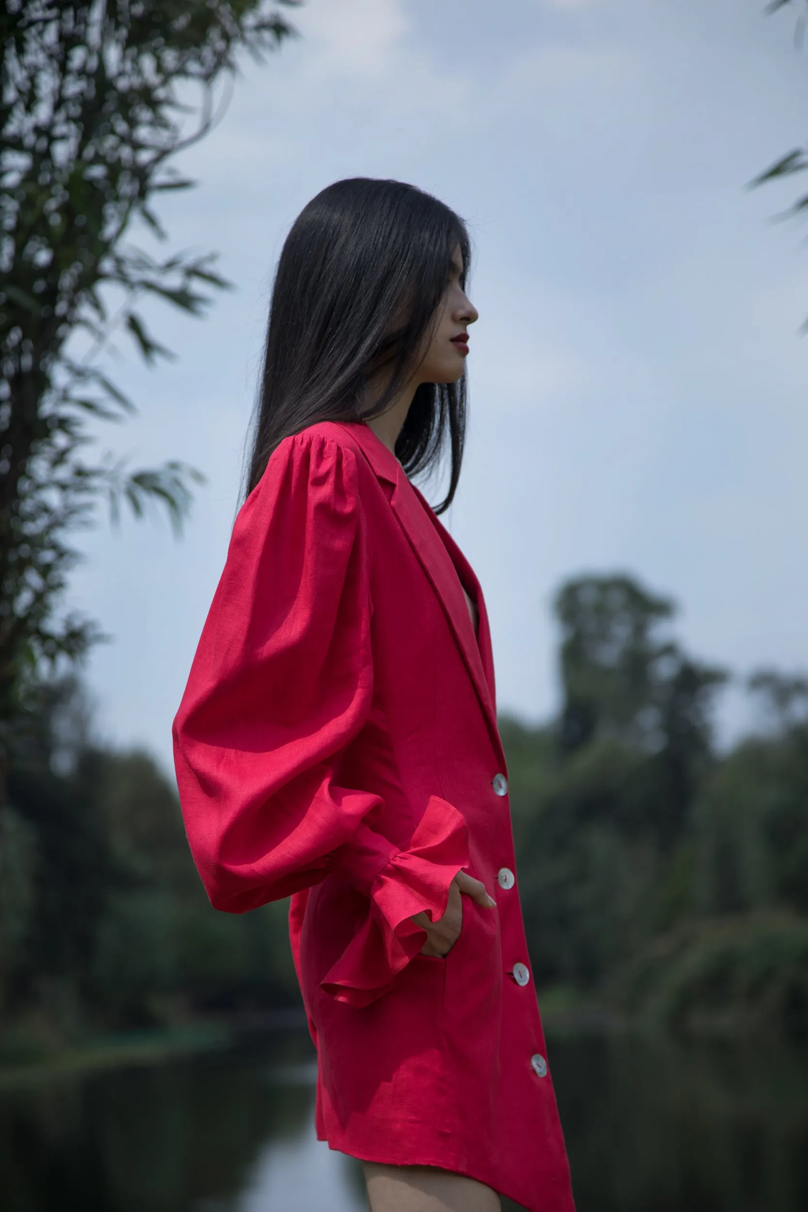 Selena Rojo Dress