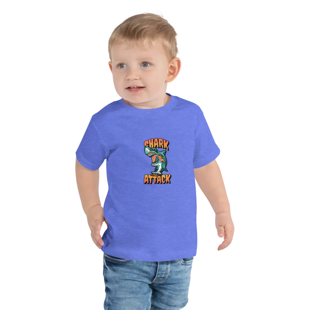 SHARK ATTACK Toddler Short Sleeve Tee