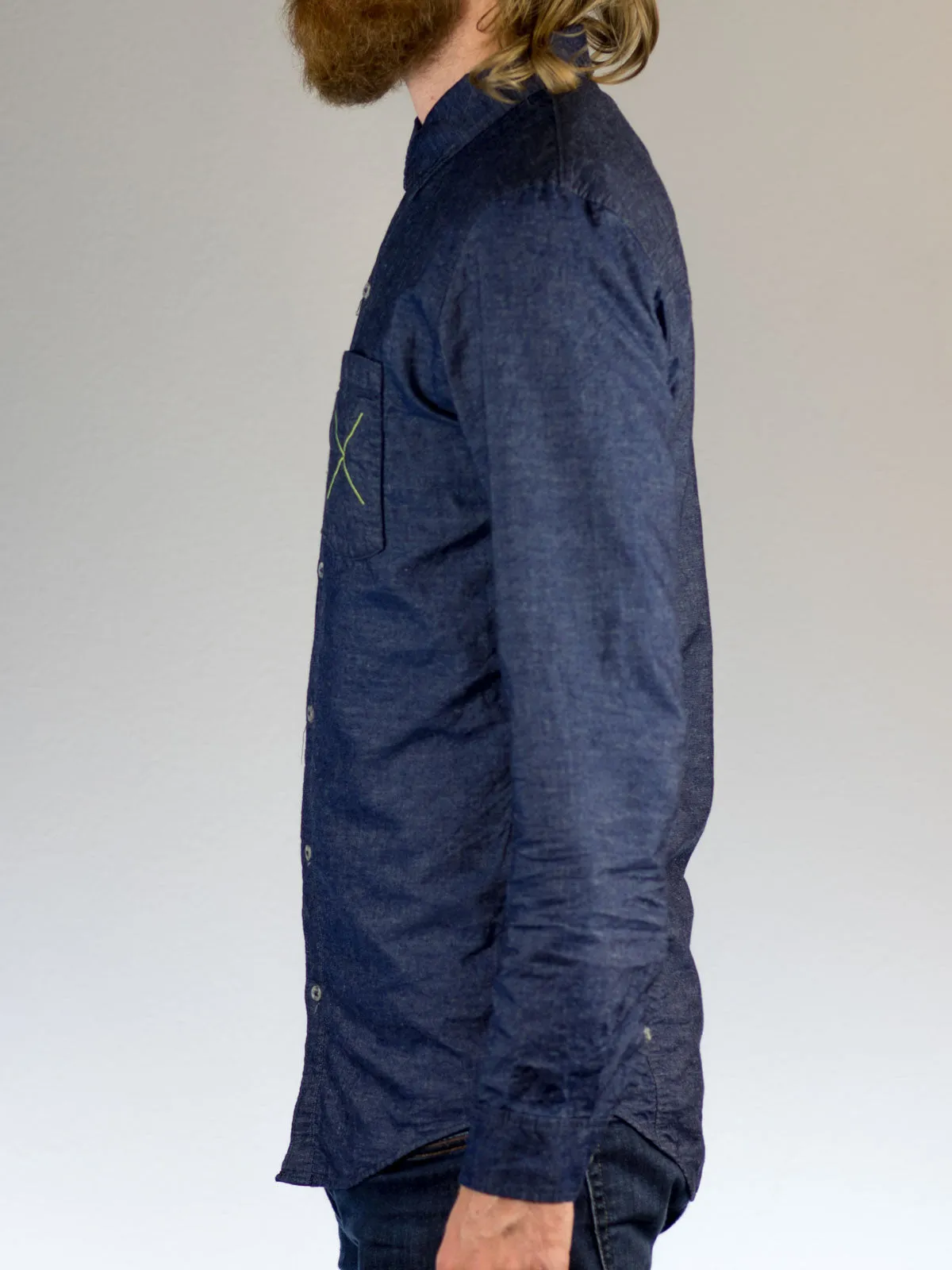 SHIRT #1, CHAMBRAY