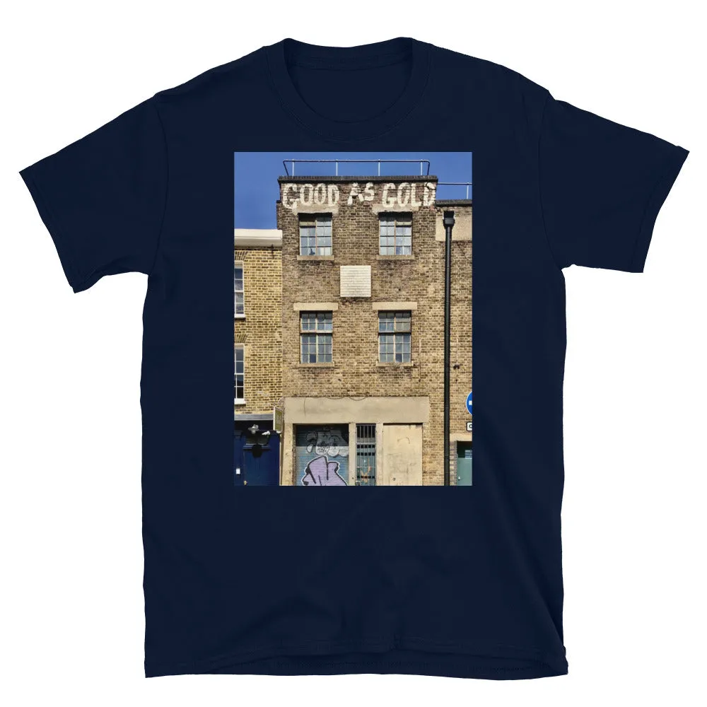 Short-Sleeve Unisex T-Shirt | Good as Gold | London Grit