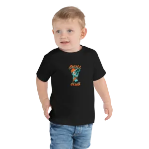 SKULL CLUB Toddler Short Sleeve Tee