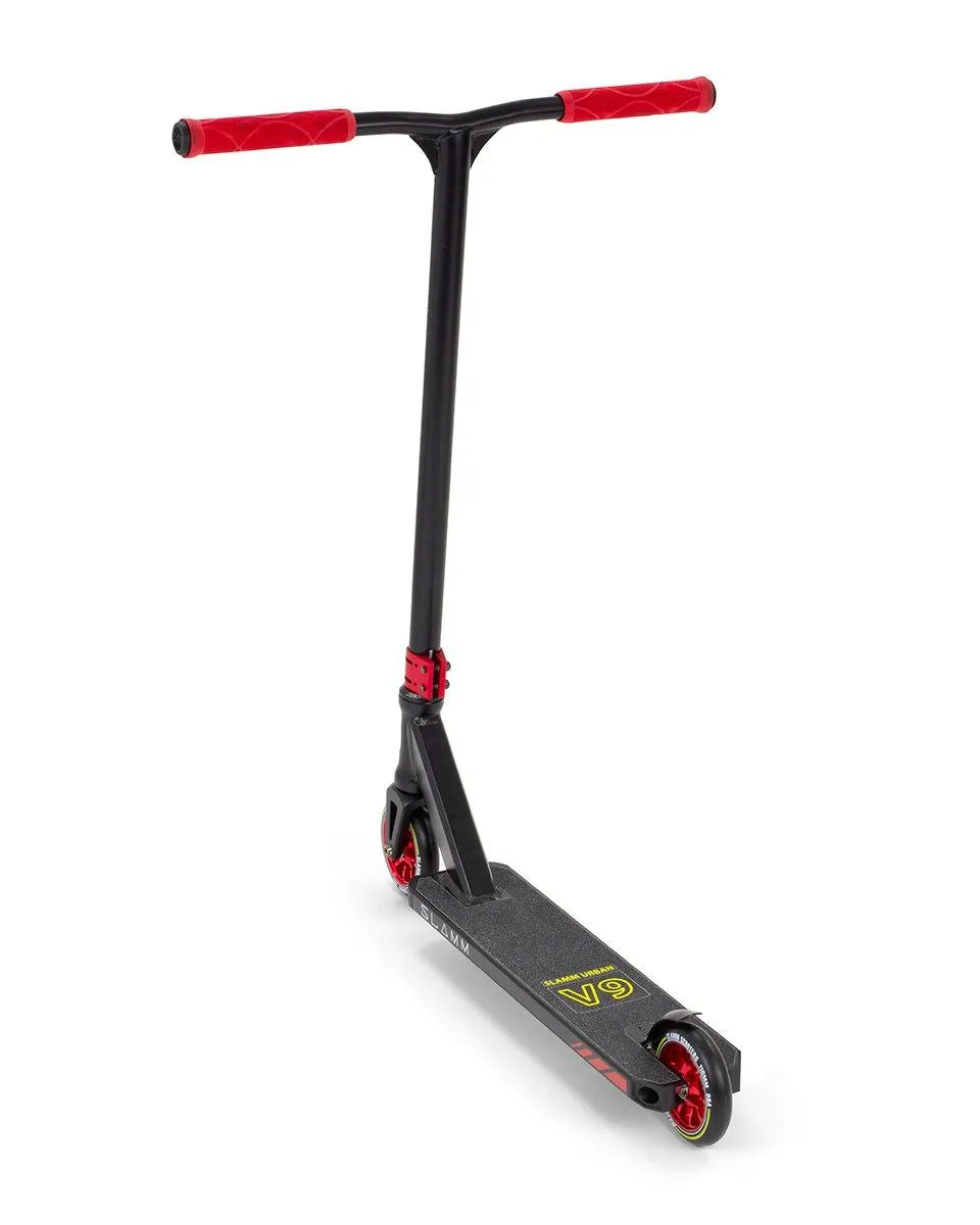 Slamm Scooter Urban V9 Stunt Scooter - Black / Red