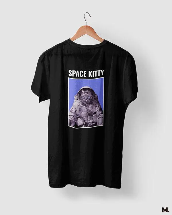 Space kitty printed t shirts