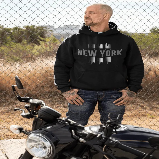 Sportswear urban hooded sweatshirt