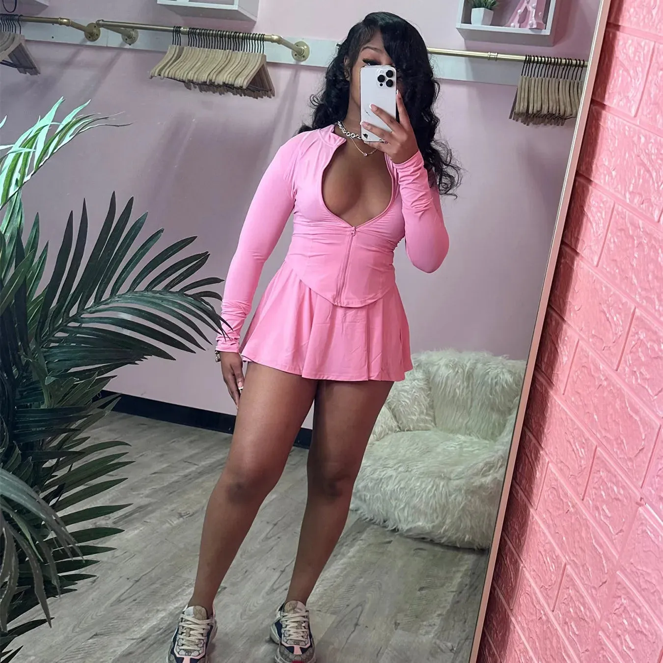 Sporty Streetwear 2 Piece Set