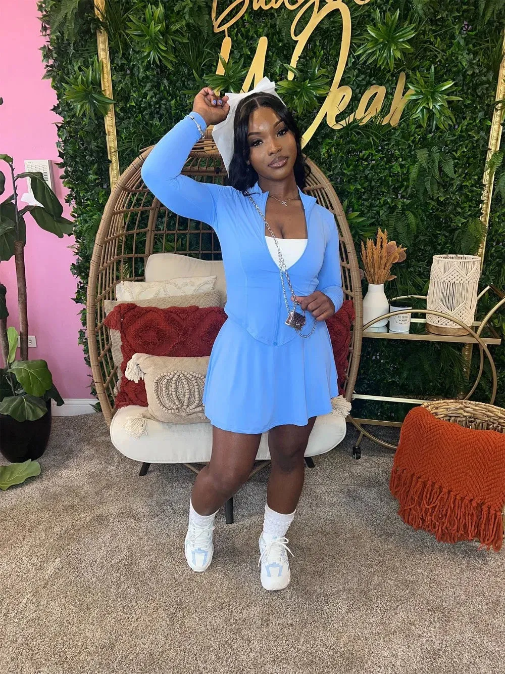 Sporty Streetwear 2 Piece Set