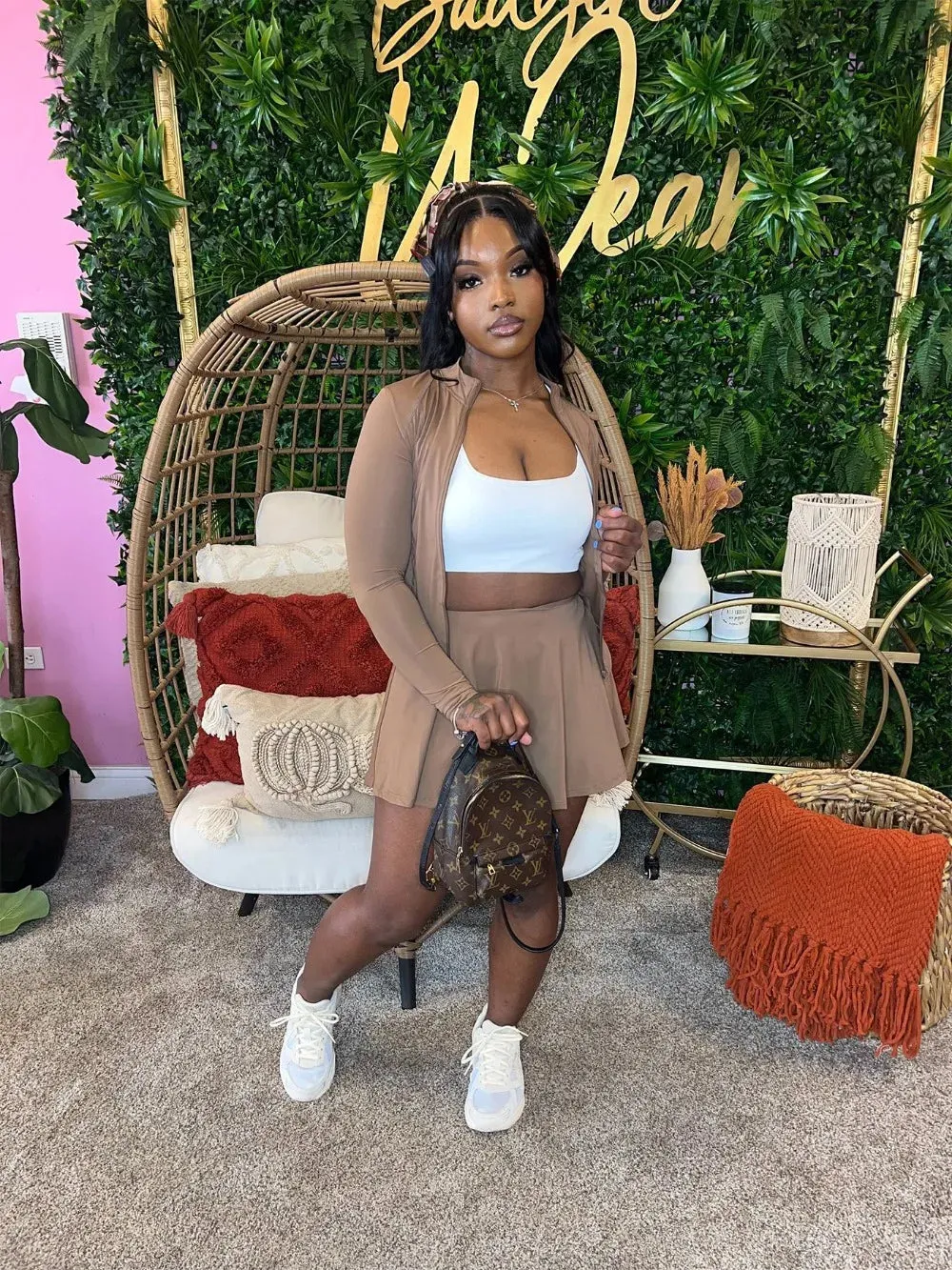 Sporty Streetwear 2 Piece Set