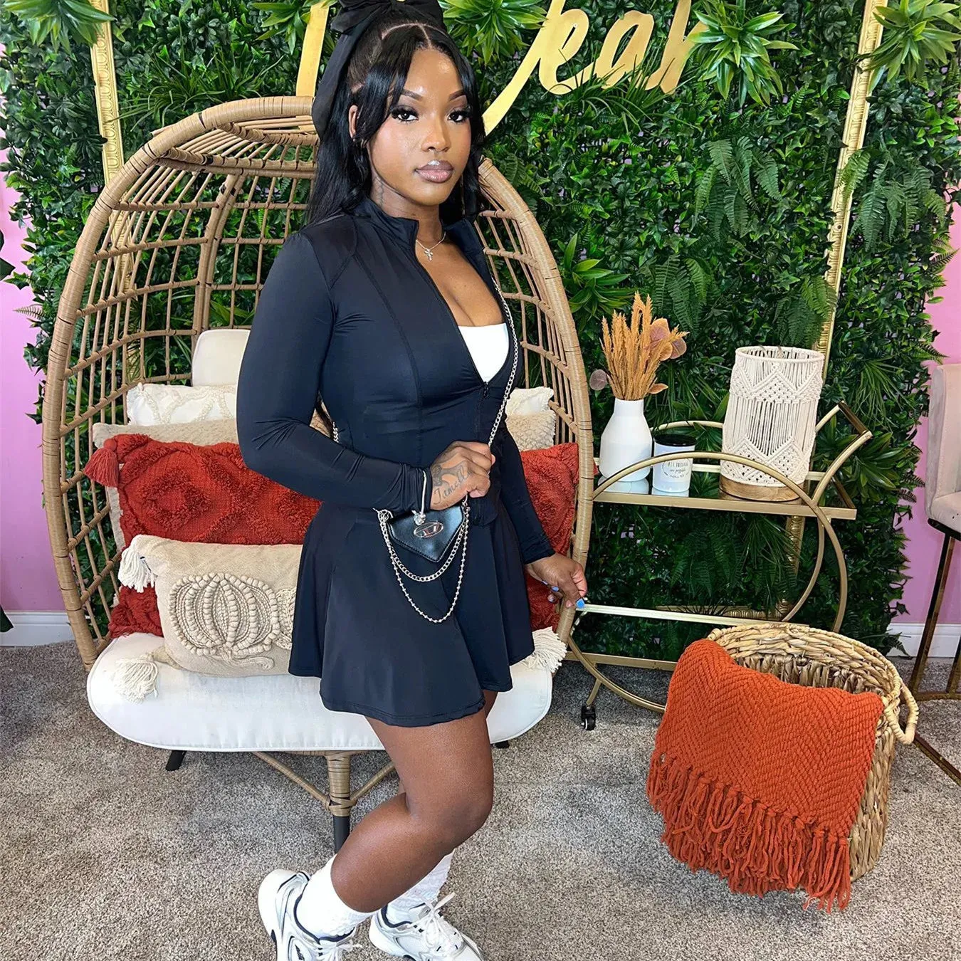 Sporty Streetwear 2 Piece Set