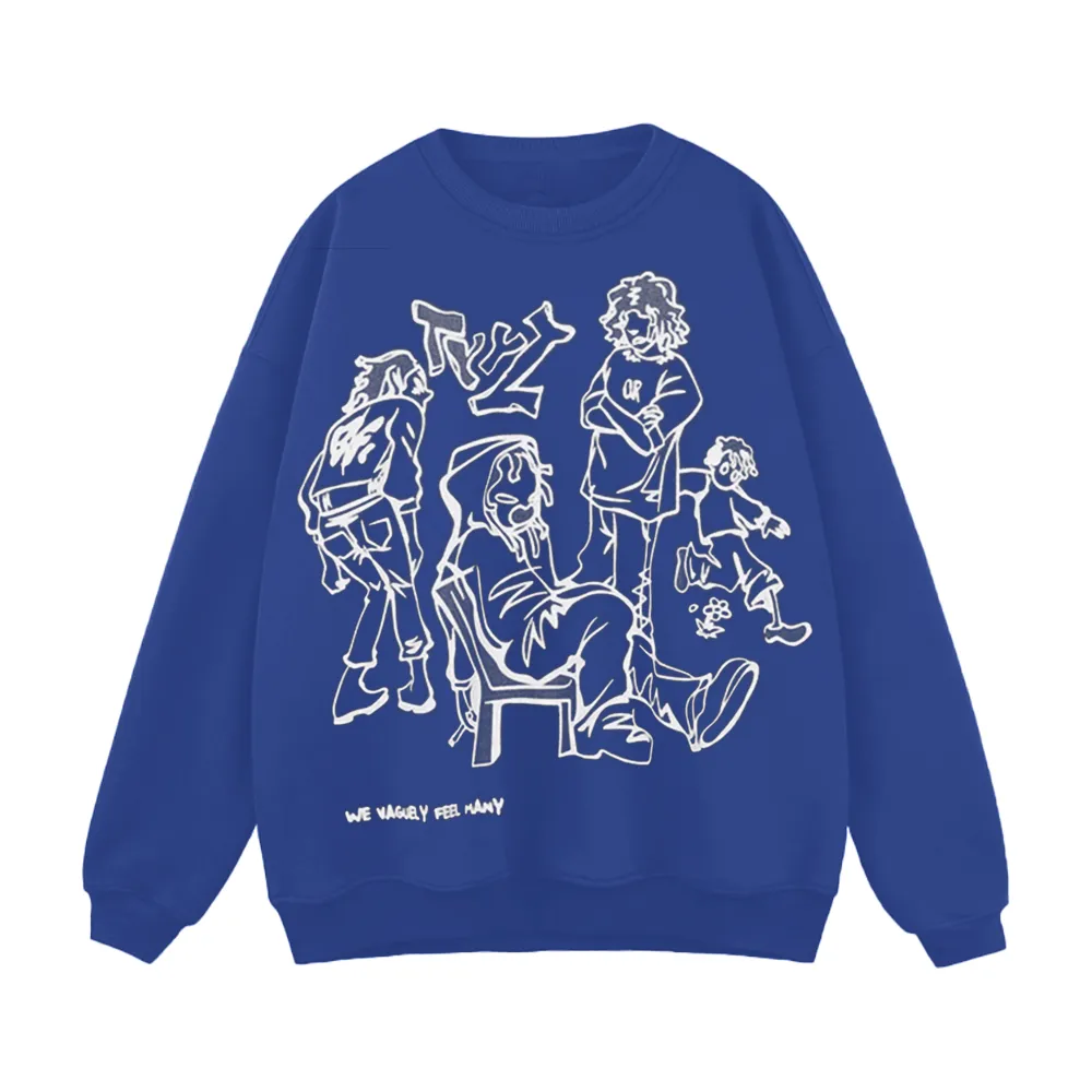 Street Cartoon Boy Sweatshirt