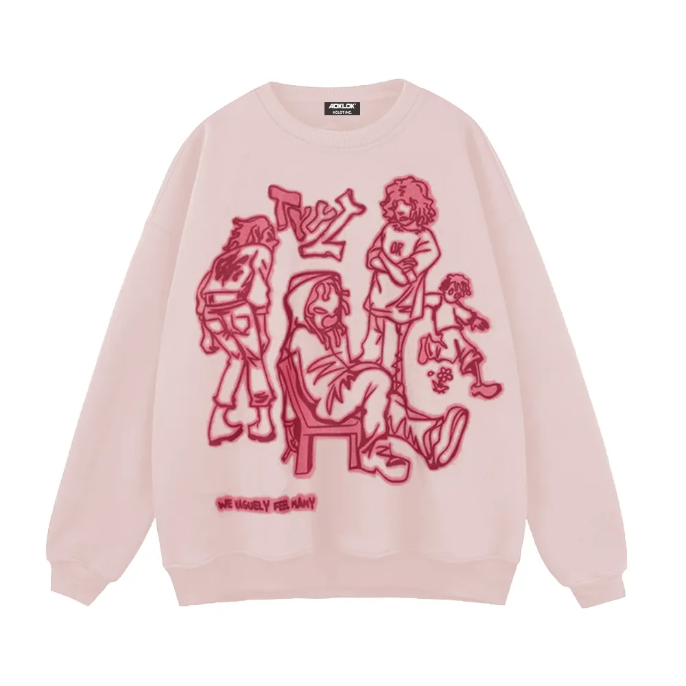 Street Cartoon Boy Sweatshirt