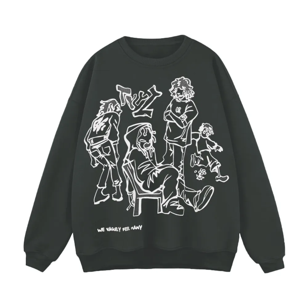 Street Cartoon Boy Sweatshirt