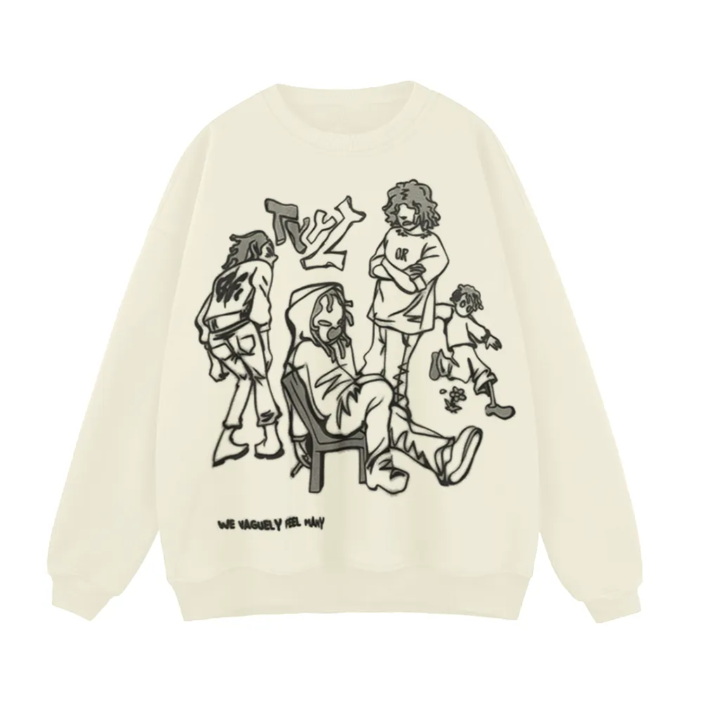 Street Cartoon Boy Sweatshirt