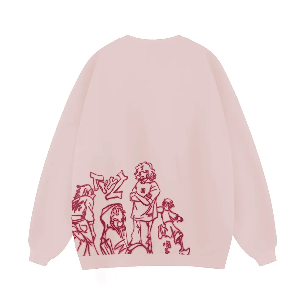 Street Cartoon Boy Sweatshirt