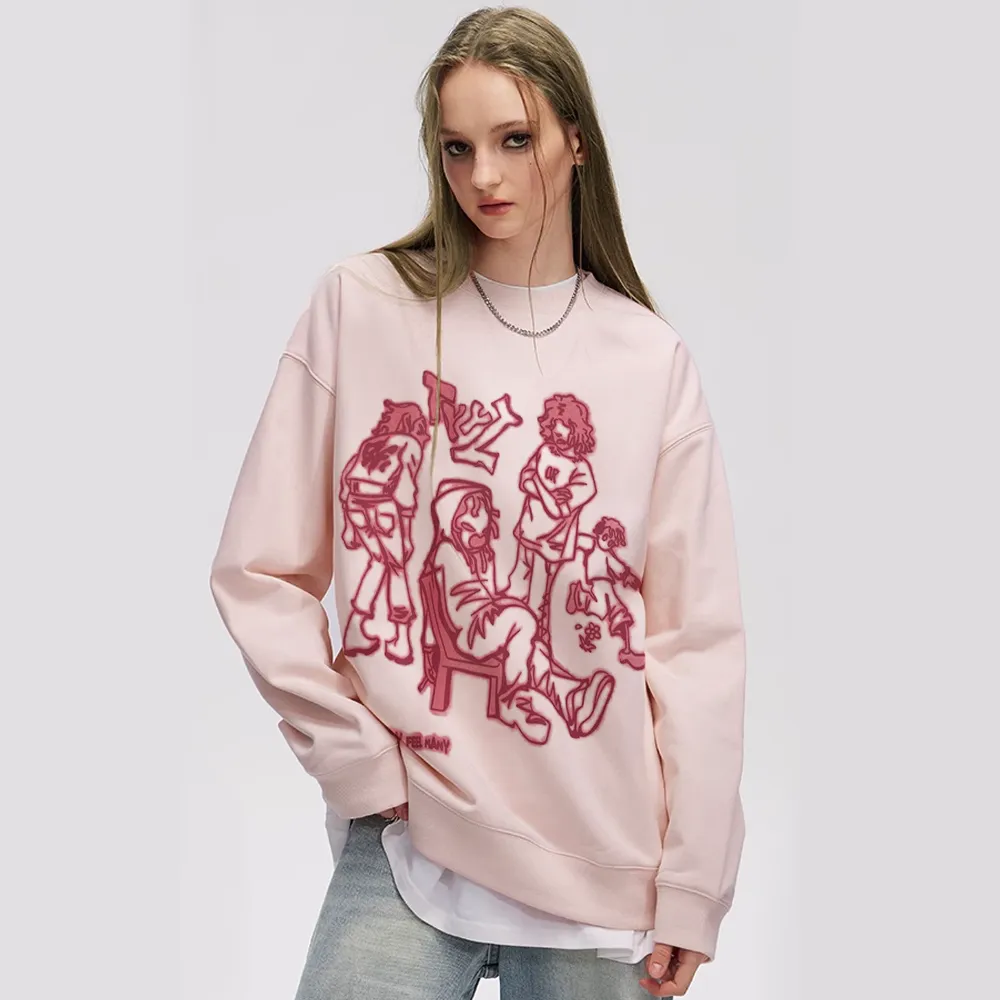 Street Cartoon Boy Sweatshirt