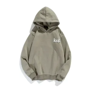 Streetwear Cashmere Pattern Oversized Print Fleece Winter Hoodies for both Men and Women