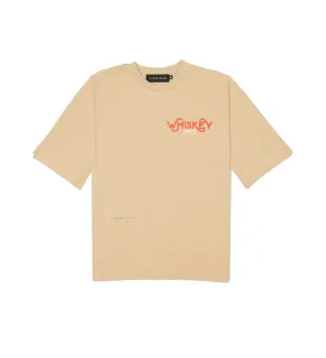 Streetwear Clothing Line: VIE RICHE - Whiskey Boyz, 1969 Wild West Tee in Cream