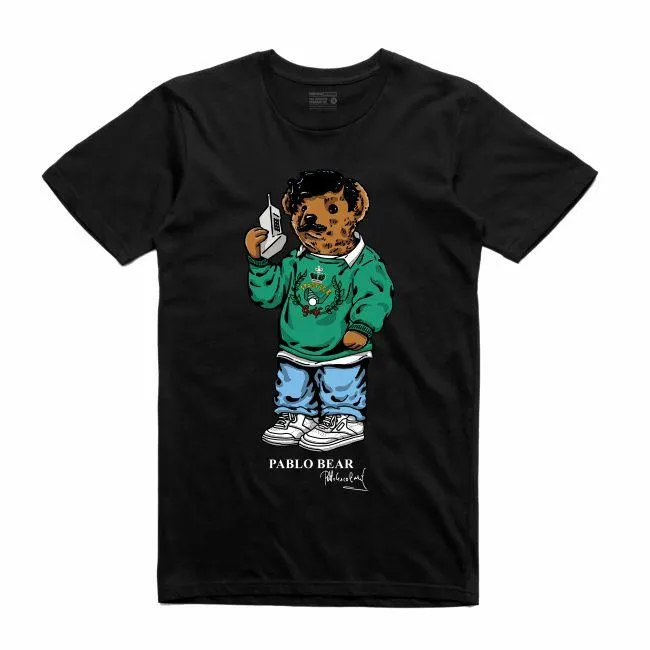 Streetwear on Demand BEAR PABLO TEE BLACK
