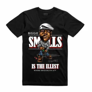 Streetwear on Demand CARICATURE BIGGIE TEE BLACK