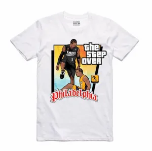 Streetwear on Demand GTA THE STEP OVER TEE WHITE