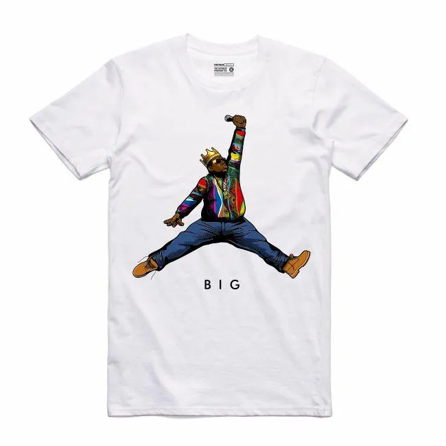 Streetwear on Demand JMPMN BIGGIE TEE WHITE