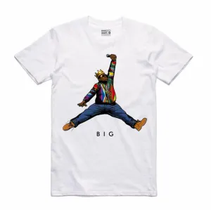 Streetwear on Demand JMPMN BIGGIE TEE WHITE