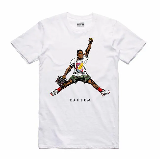 Streetwear on Demand JMPMN RAHEEM TEE WHITE