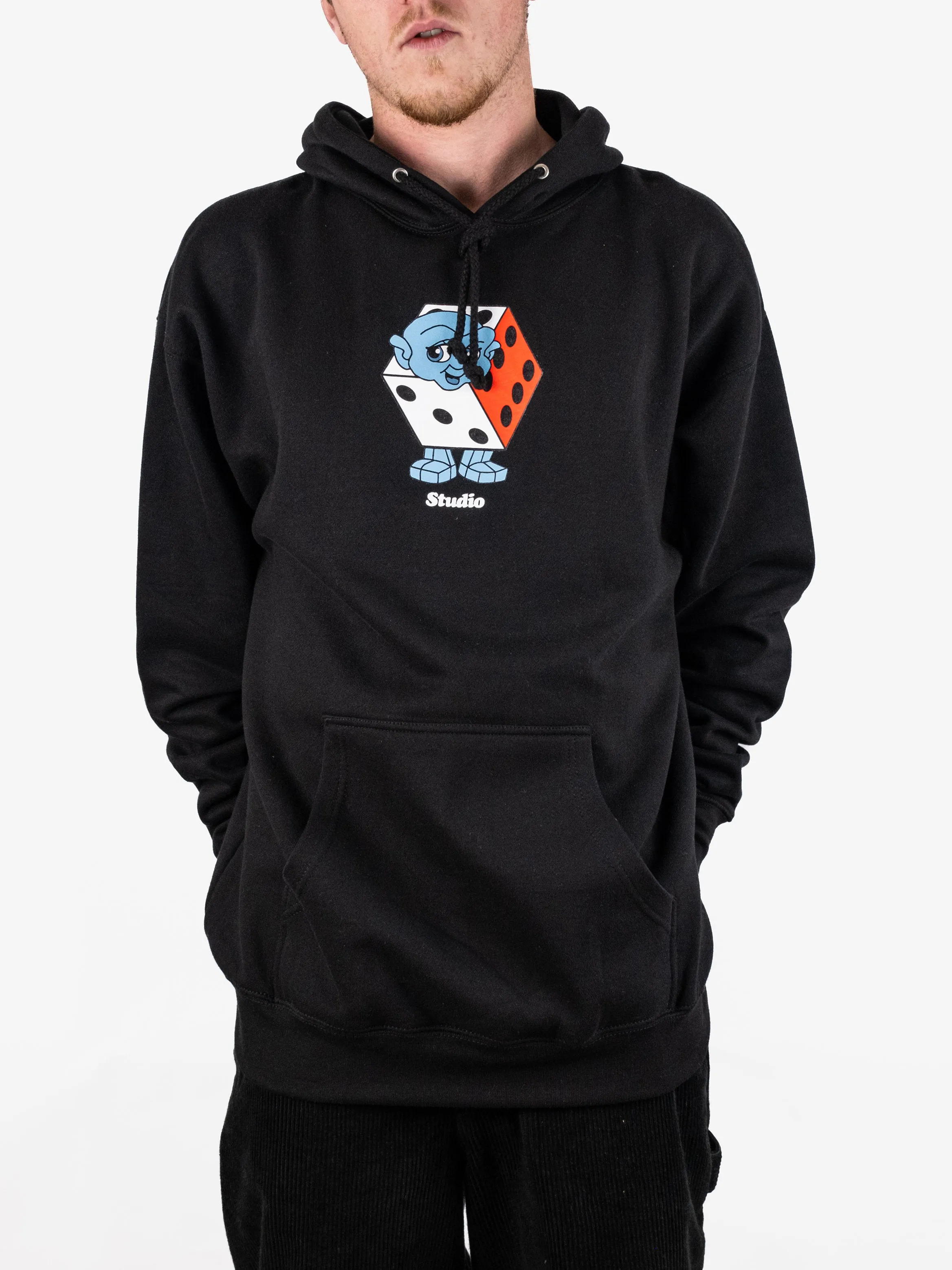 Studio Skateboards - Dicey Heavyweight Hoodie - Black