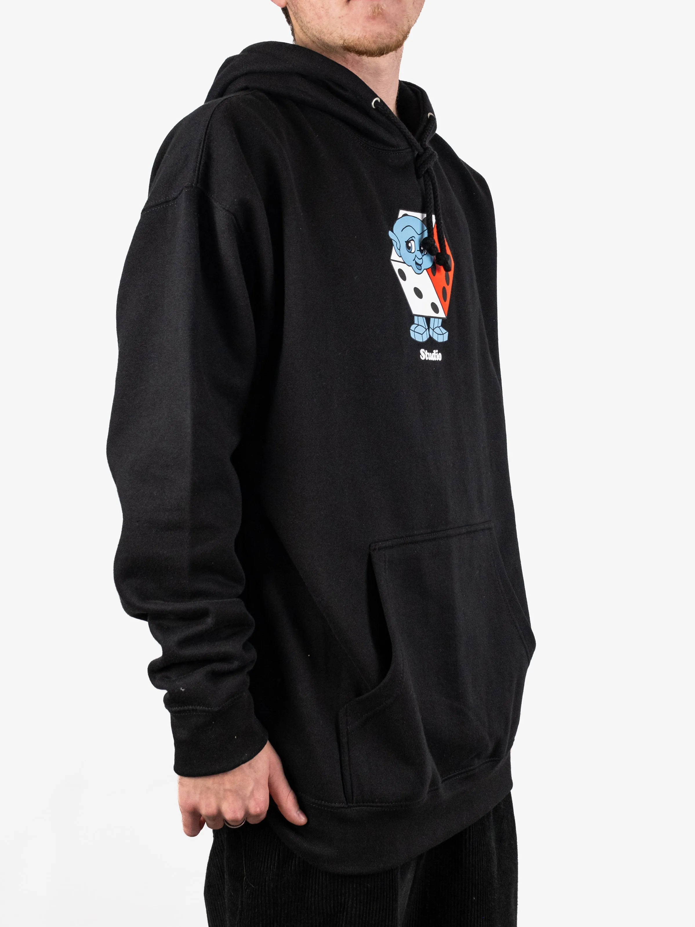 Studio Skateboards - Dicey Heavyweight Hoodie - Black