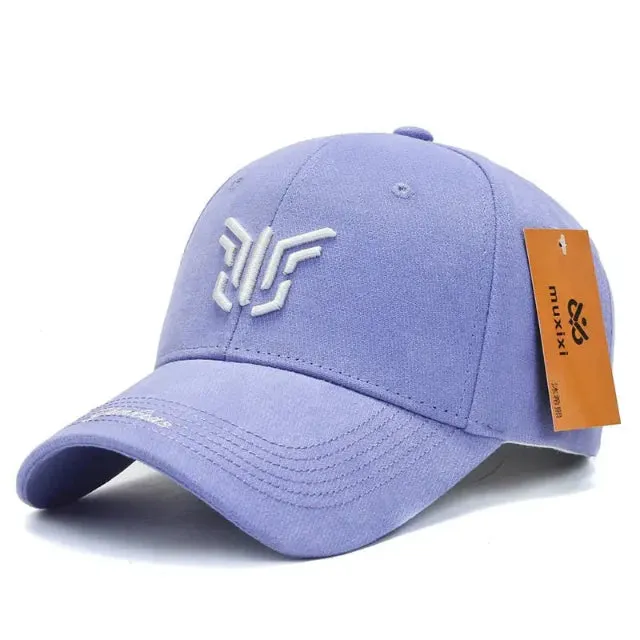 Stylish embroidery baseball cap for men, hip hop fashion