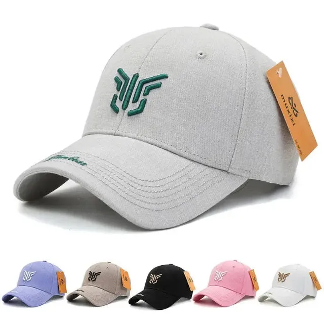 Stylish embroidery baseball cap for men, hip hop fashion