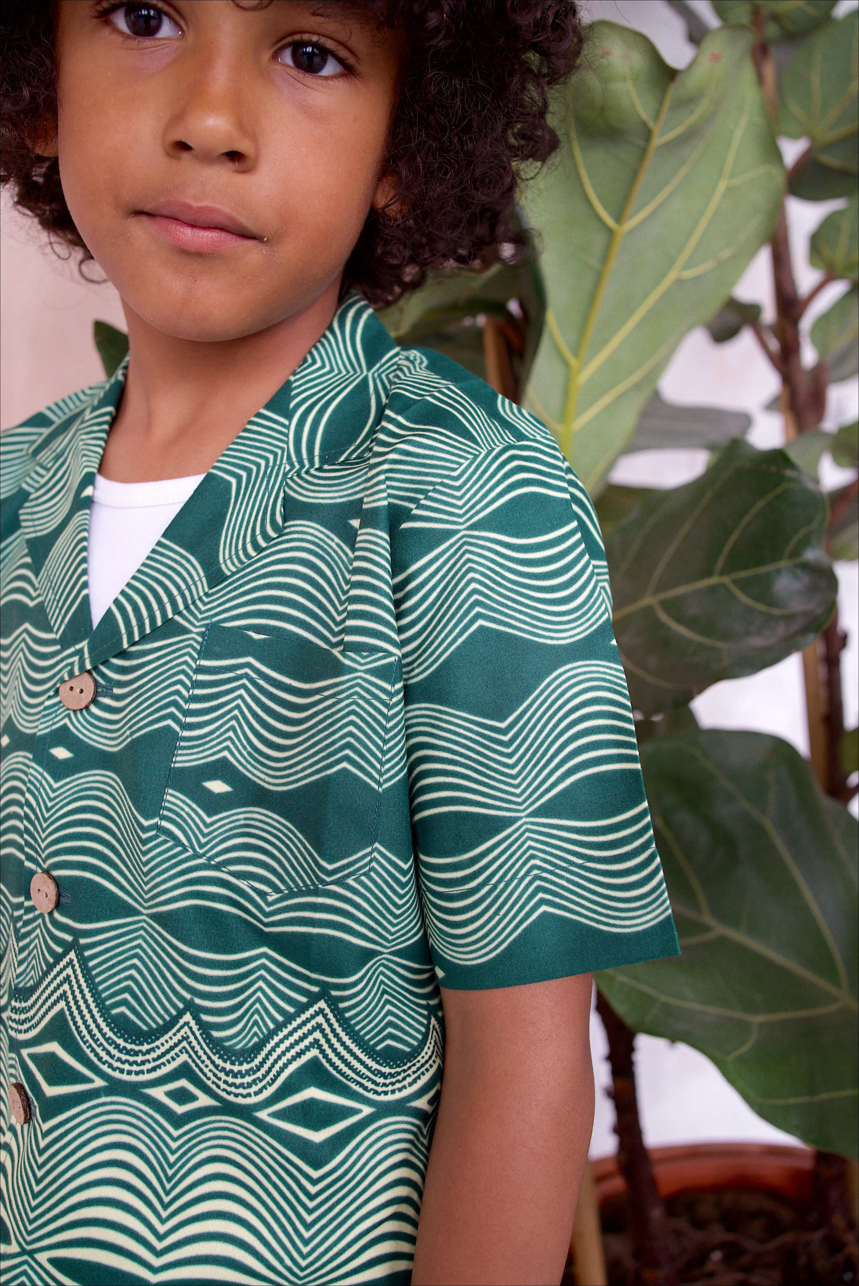 Temi Shirt | Jade Wave