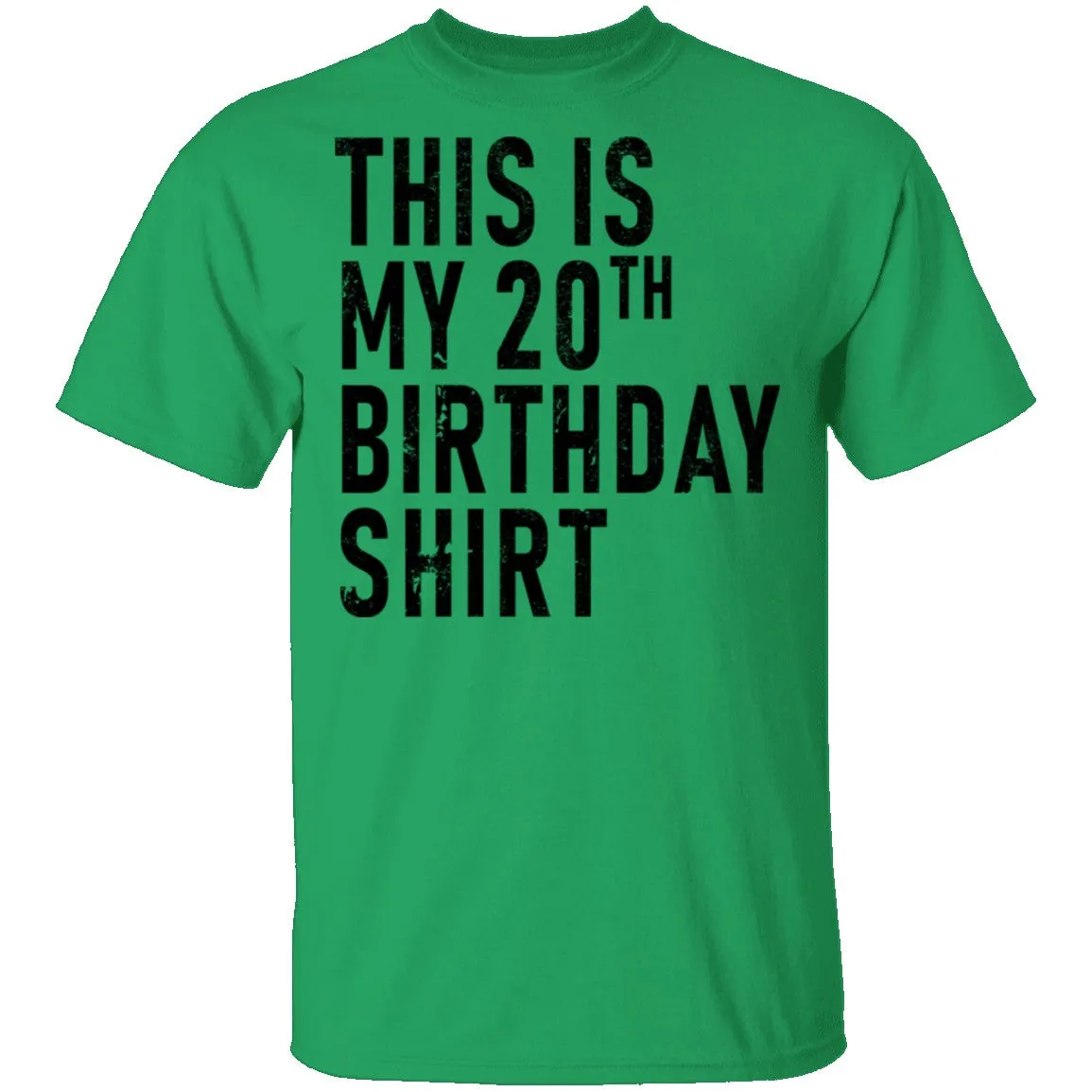 This Is My 20th Birthday Shirt T-Shirt