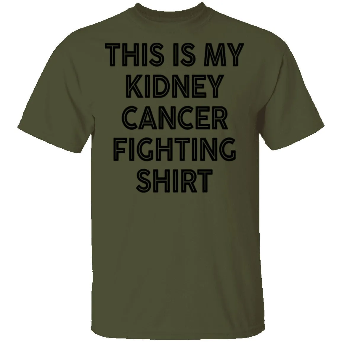 This Is My Kidney Cancer Fighting Shirt T-Shirt