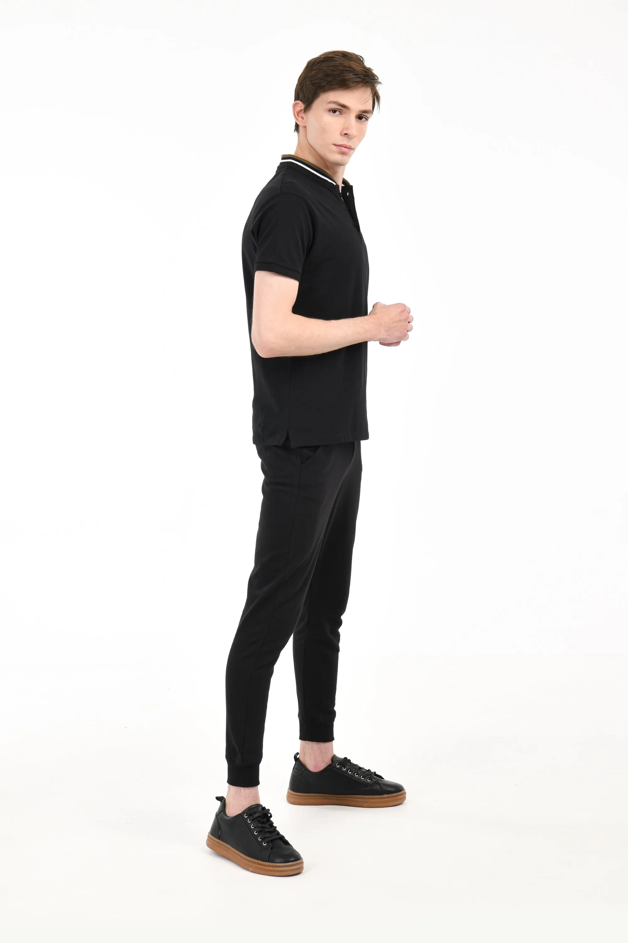 Tipped Collar Polo