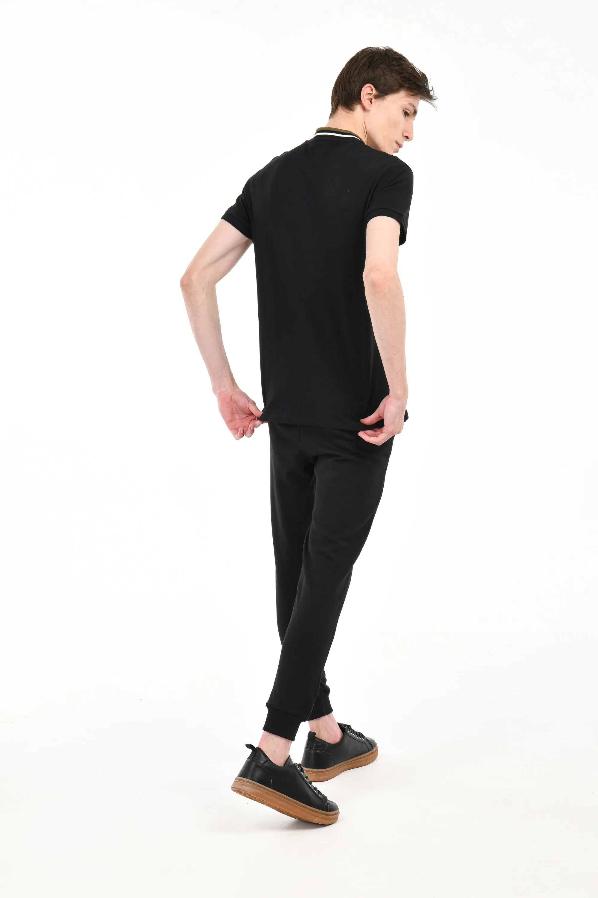 Tipped Collar Polo