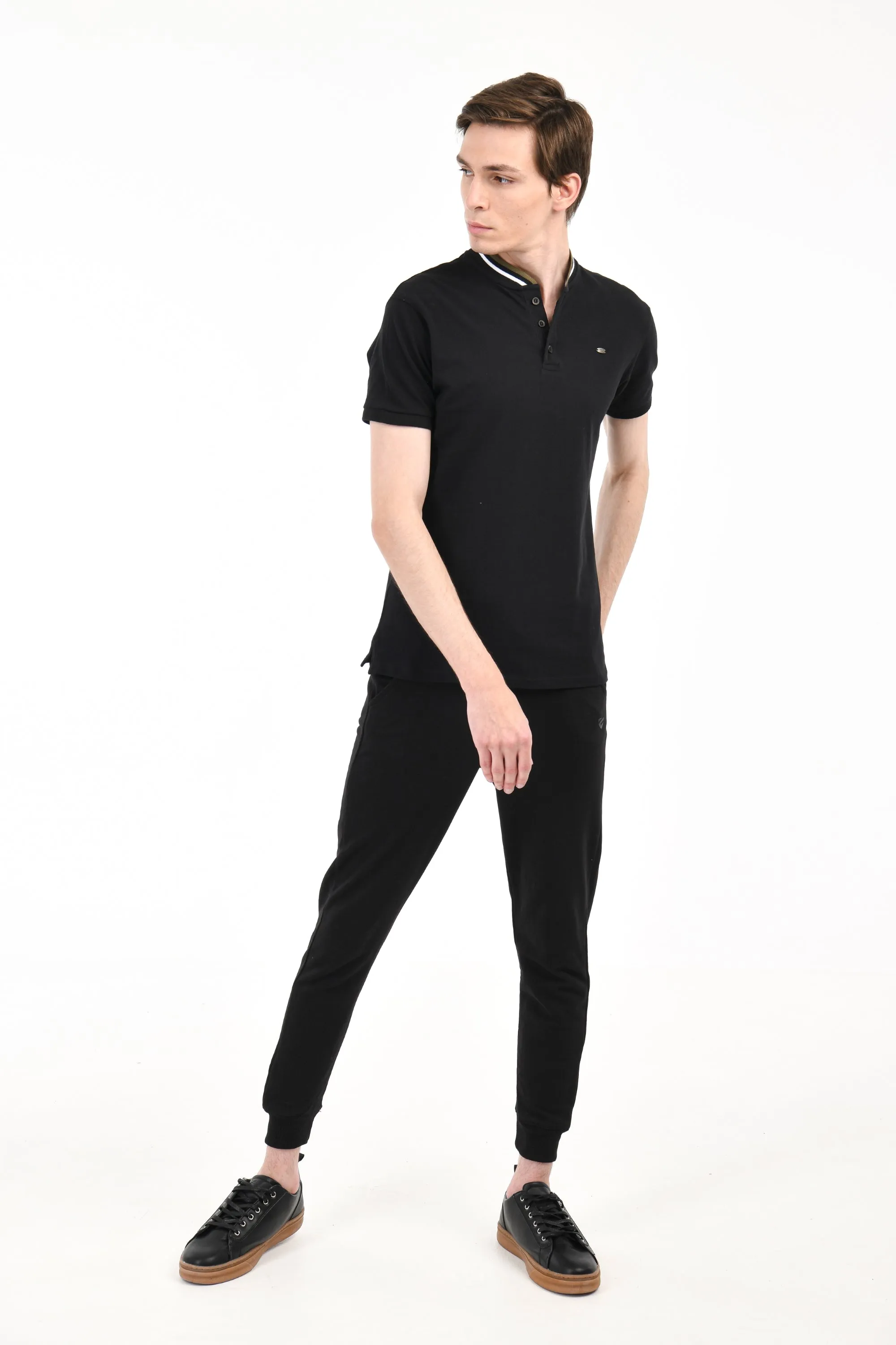 Tipped Collar Polo