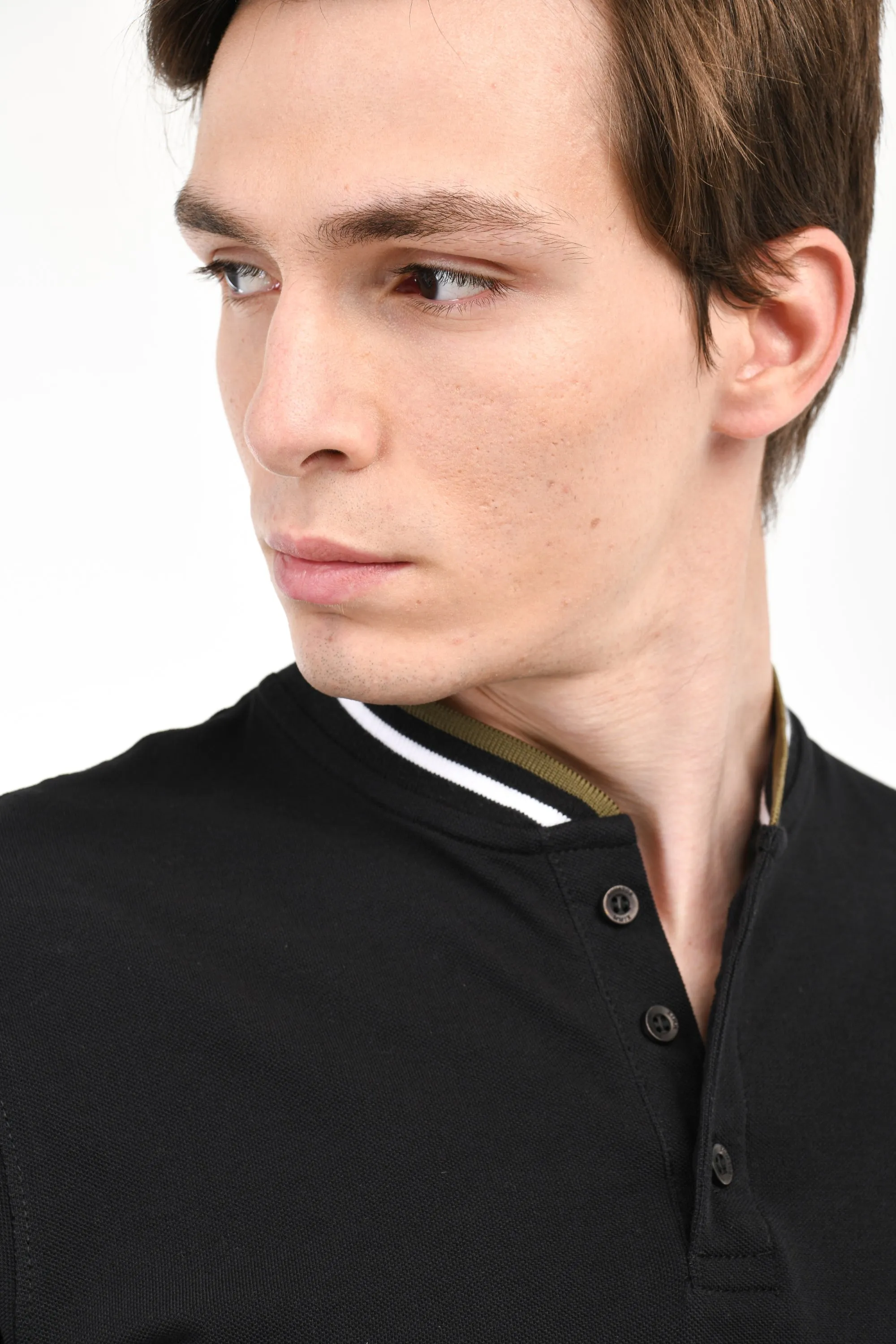 Tipped Collar Polo