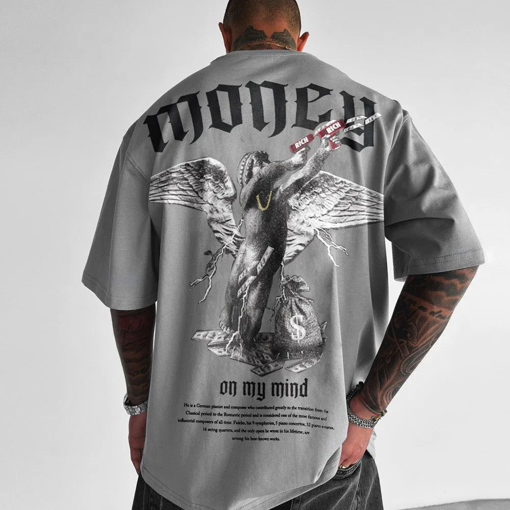Trendy Brand Hip-hop Loose Cotton T-shirt